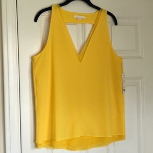 Cooper and Ella Double V Blouse NWT Sz M